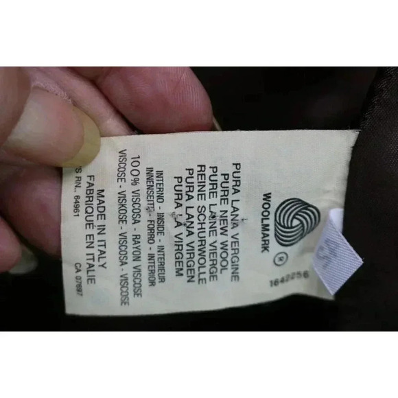 Sisley-Made in Italy-Women's New Wool Skirt Set-Size 42-44-Business-Office - Picture 7 of 15